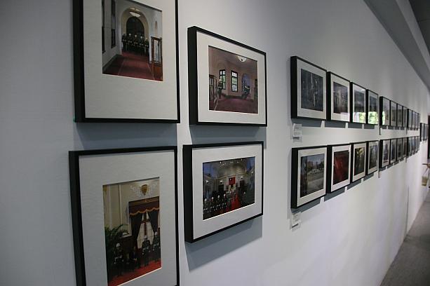 昨年(2019年)から設けられている総統府建築100周年記念のフォトコンテストの各部門の入賞作品が展示されているコーナー。写真が展示されている反対側が来場者の記念撮影スポットになっていて、多くの方が撮っていました。