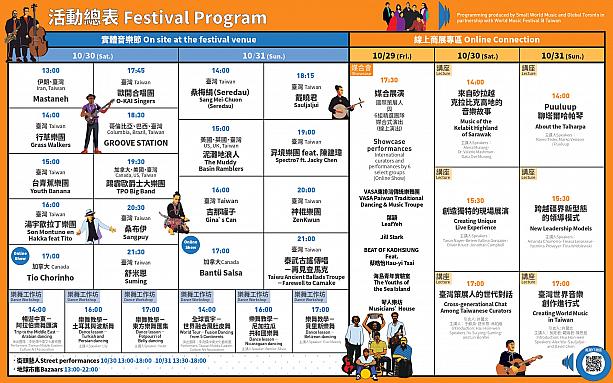 【おうちで台湾】10/29～10/31「2021 World Music Festival @ Taiwan」 WorldMusicFestival WorldMusicFestival@Taiwan 風潮音樂 WindMusic オンライン配信 オンランストリーミング 世界音樂節 世界音楽節 風潮音楽おうちで台湾
