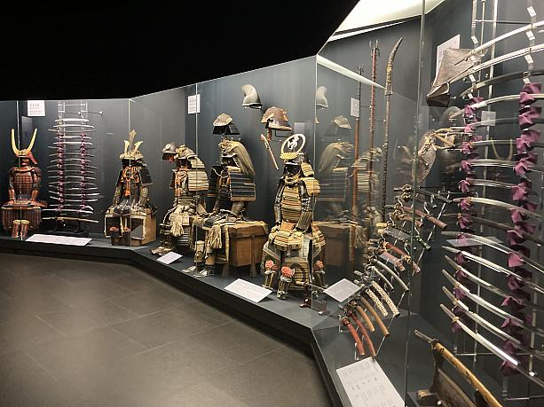 戦争の歴史を表す兵器も、多数展示されています。欧州のものだけでなく、世界各地のものが集められ、展示されていますが、その中には日本のものもあります。