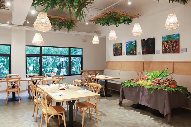 温泉から上がったら、館内レストラン「Bintuhan尋星廚房」でお食事を楽しんではいかが？