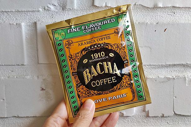 【番外編3】今年ナビが立て続けにいただいたシンガポール土産に「BACHA COFFEE」というものが。モロッコ発、今、シンガポールで流行っているコーヒーショップなのだそうですが、まもなく台北にもやってきます！