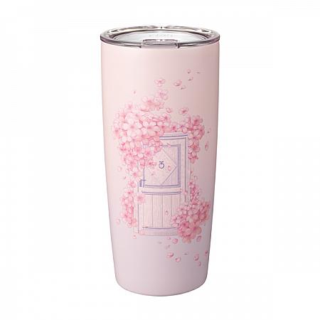 櫻花花園不鏽鋼雙蓋冷水杯(591ml)$1,250
