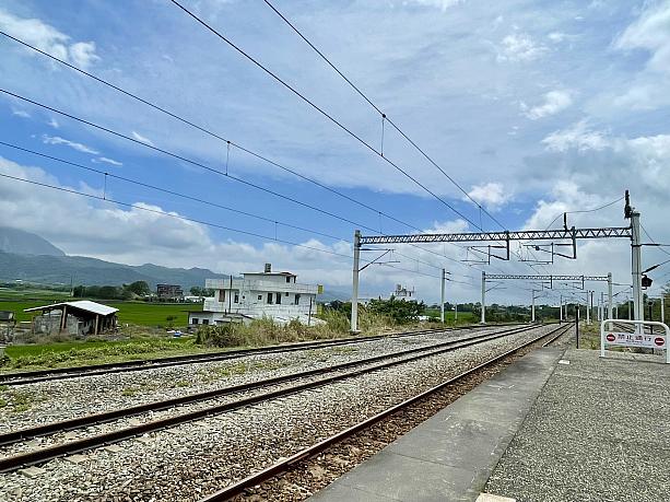 台鉄「關山(関山)」駅の眺め