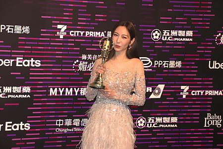 助演女優賞を受賞した「曾莞婷(ヴィッキー・ツェン)」