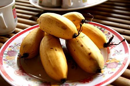 メコンのバナナは小ぶりで甘かったです。