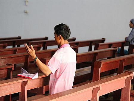 ベトナムにはカトリック教徒が意外と多いです