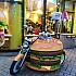 【プチスポット】ちょとした街のシンボル、ハンバーガーバイク！