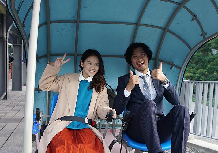 日本人俳優「青木崇高」さん出演！「深澳鐵道自行車(RailBike)」を