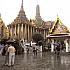 大人気のダムヌンサドアク水上市場と王宮、寝釈迦、暁の寺院　バンコク市内三大観光名所を1日で巡る