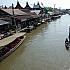 メークロン川をナイトクルーズ　タイ人にも人気のローカル水上マーケット　アンパワー