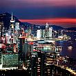 香港の夜景を大満喫！ビクトリアピークからの夜景とビクトリアハーバーサイドの夜景 【夕食なし・片道ピークトラム乗車付き】