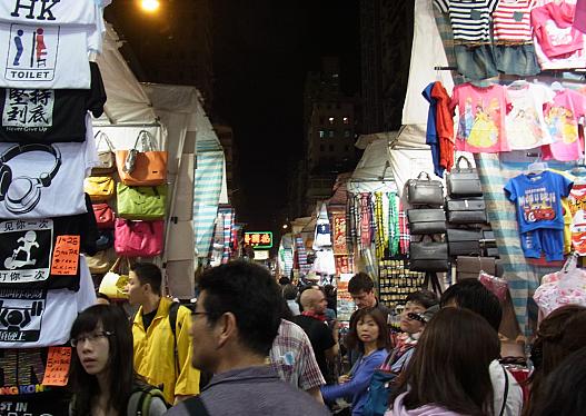 自由行動。女人街散策