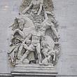 凱旋門の彫刻　右