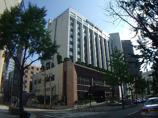 ホテル外観。