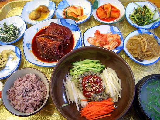 シジミのビビンバ定食なり～　サバと大根の味噌煮が絶品なり～（笑）　訪問日：2008年4月　