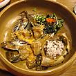 かにの甲羅の部分にご飯を混ぜて食べたらおいしかったです。