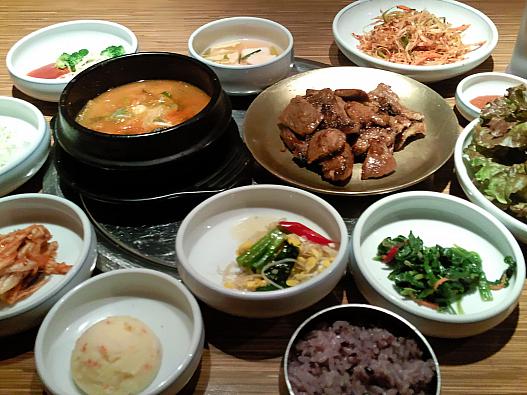 豚カルビ定食
