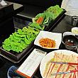 キレイに盛られた野菜