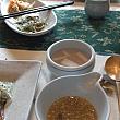 ランチ（山定食）水キムチとお粥