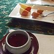 ランチ（山定食）デザートと伝統茶