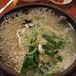 出てきたばかりの参鶏湯。