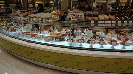 新世界百貨店地下のケーキ屋さん