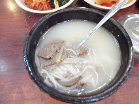 ソルロンタン　麺入り