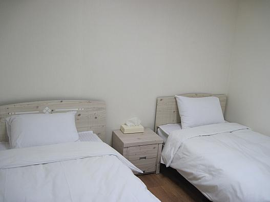 清潔感ある白が基調のお部屋