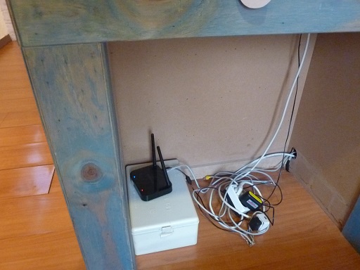 ＰＣがなくなってWifiが各部屋に