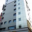 ホテルの建物。