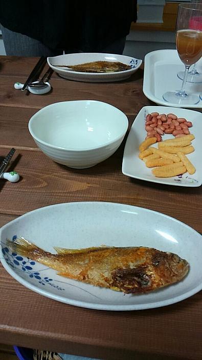 はじめて食べたイシモチ