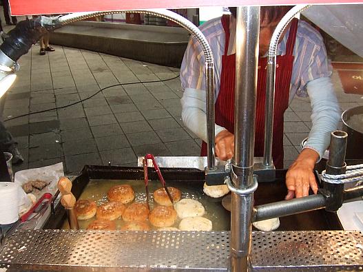 もち米ホットック（700ウォン）毎晩食べました♪おいしかった！