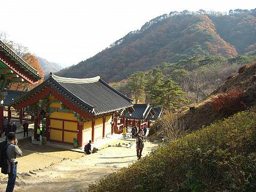 清平寺（一番奥からみた風景）