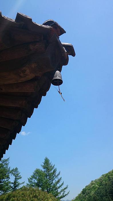 韓屋に吊るされていた風鈴。