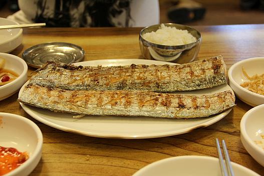 太刀魚の塩焼きカルチグイ