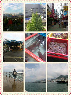 朝のチャガルチ市場は活気あり！！