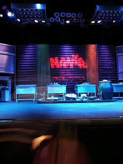 開演前の舞台。
上演中は当然撮影禁止です。