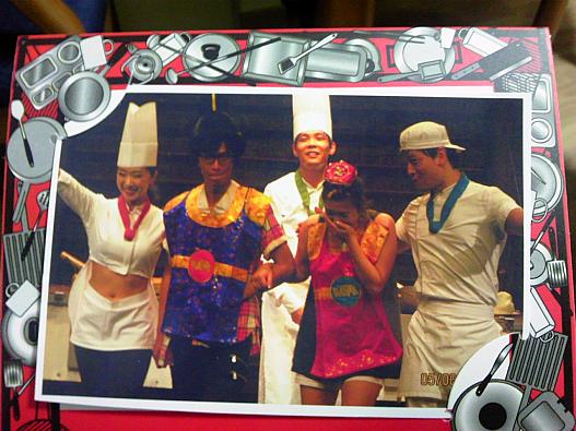 ステージ上に、、、