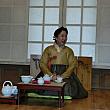 伝統茶礼体験の先生です。