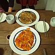 できあがったお料理