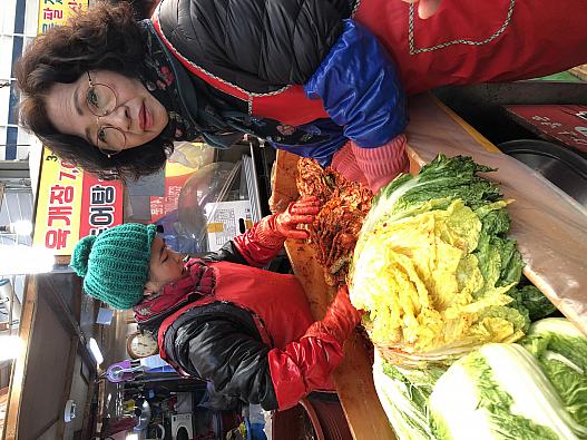 キムチ漬けてました！