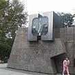 魯迅公園の中の日中友好記念時計