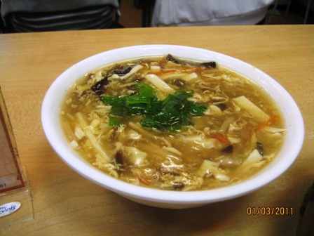 酸辣湯（30元）
