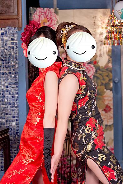 友人と二人で。