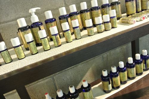 セラピストさんが選んだ4種の中から、自分で2種選びました。