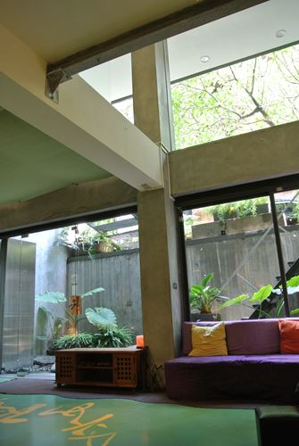 アロマの香りでいっぱい。