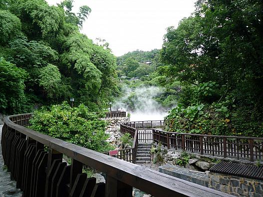 地熱谷。
散歩がてら訪れました。