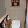 トイレは、紙が流せて、ウオシュレット付。ＴＯＴＯです。