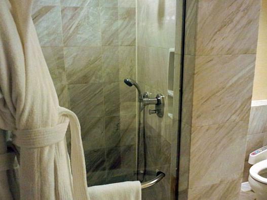 トイレの手前にシャーワースペース