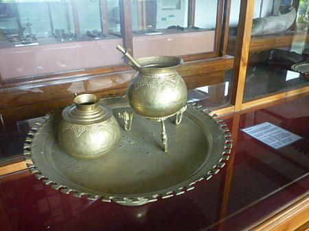 第三展示室、スマラプラで作られる青銅の宗教用具